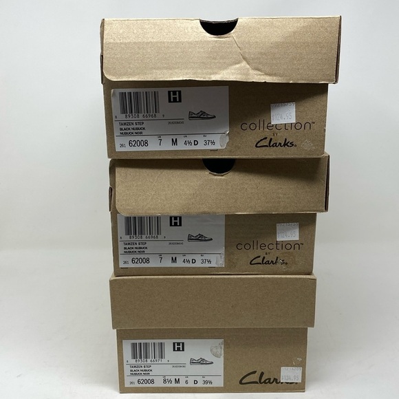 Clarks Tamzen Step Black Nubuck slip on shoes - Picture 7 of 7